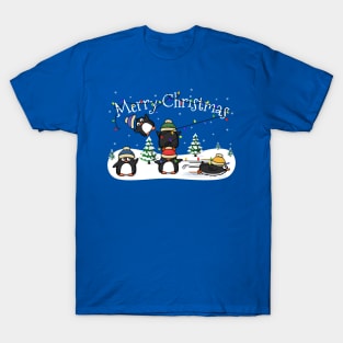 Christmas Penguins T-Shirt